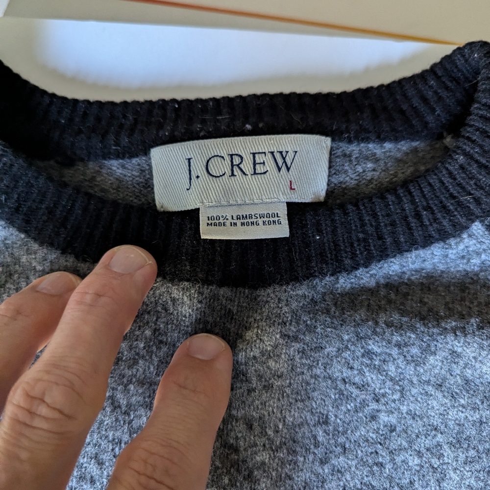 J. Crew Vintage Crew Neck Sweater - Picture 2 of 2